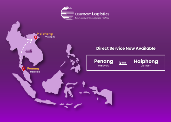 Direct LCL Service from Penang to Haiphong